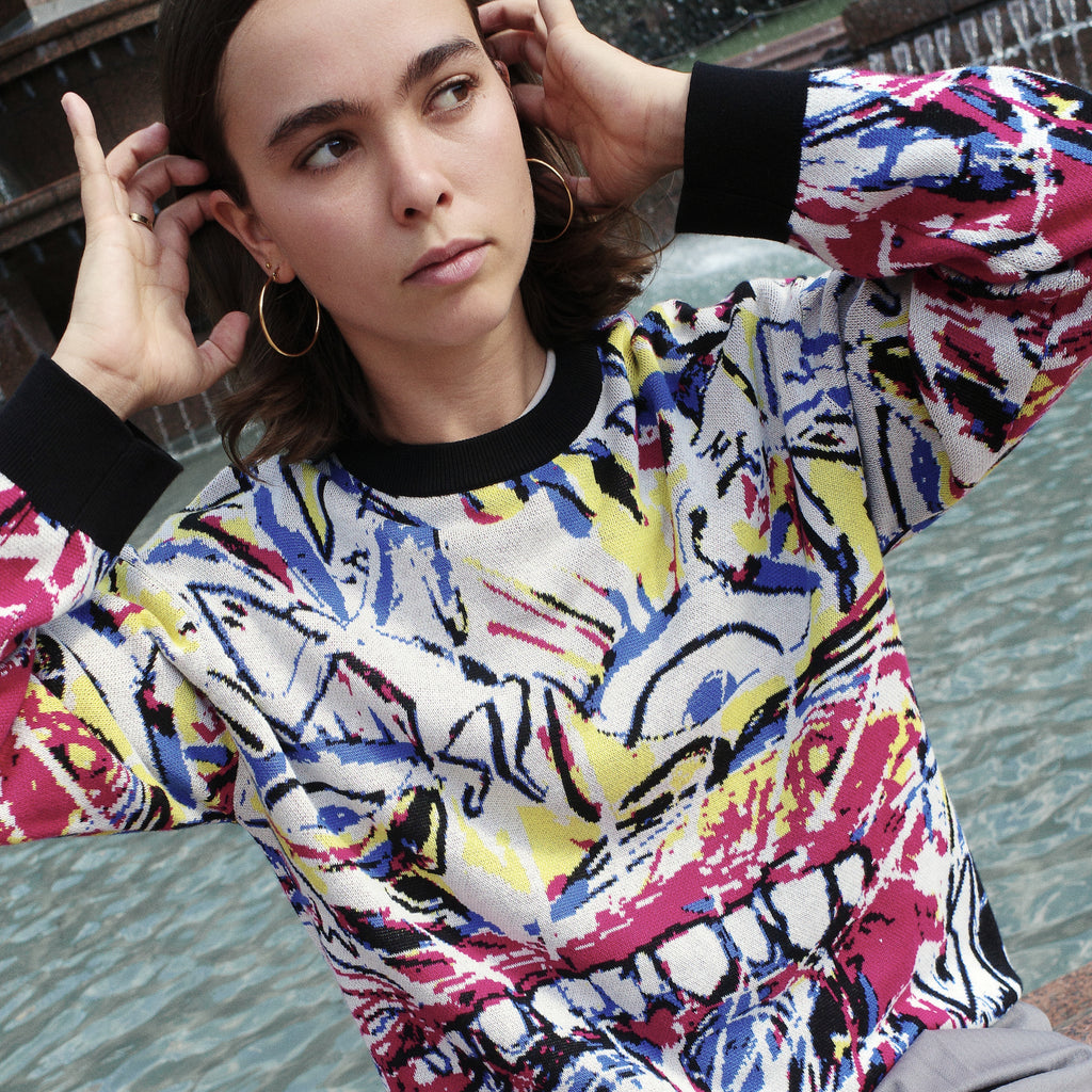 Goes Around Knit Sweater