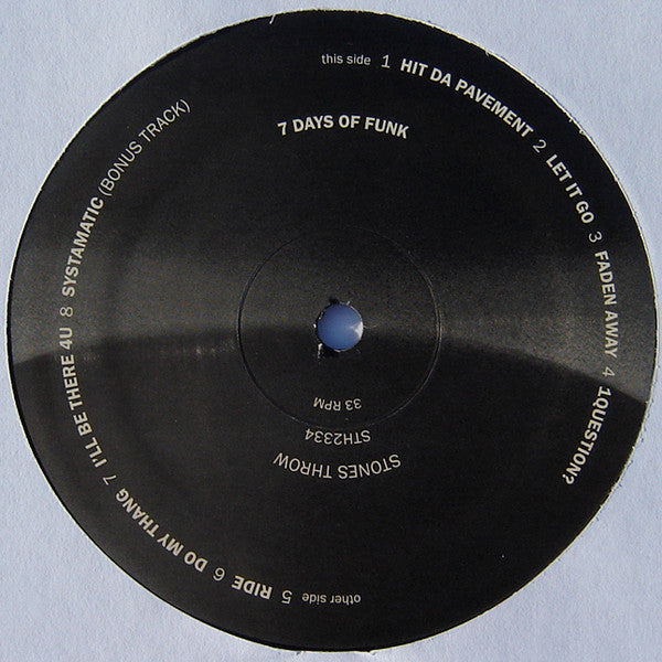 7 Days Of Funk : 7 Days Of Funk (LP, Album)