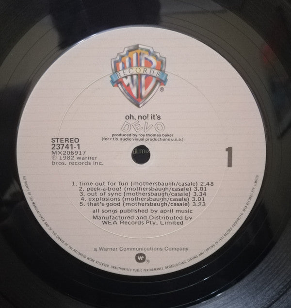 Devo : Oh, No! It's Devo (LP, Album)