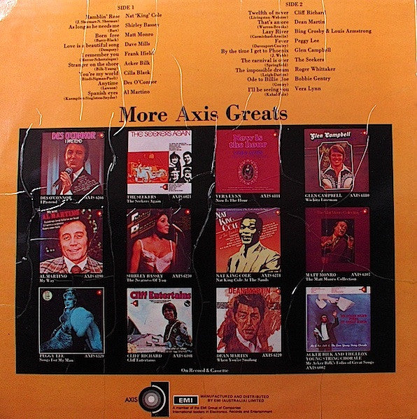 Various : 18 Axis Greats (LP, Comp)