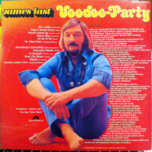 James Last : Voodoo-Party (LP, Album, M/Print)