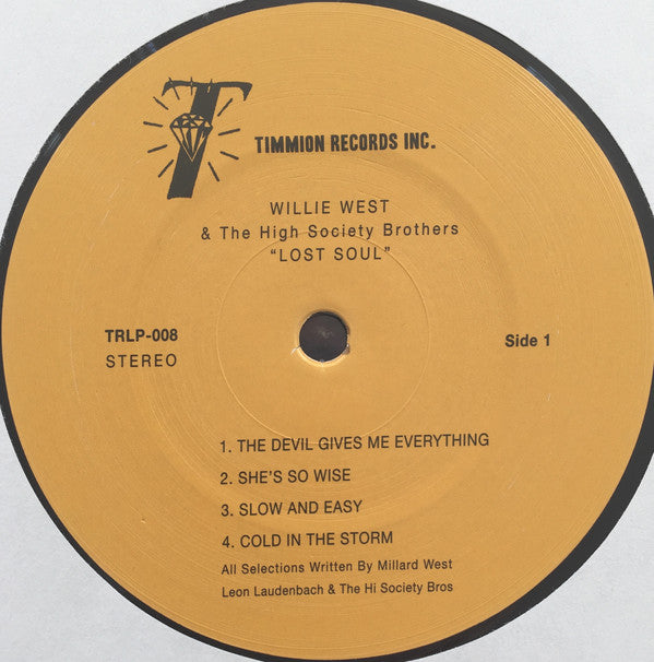 Willie West : Lost Soul (LP, Album)