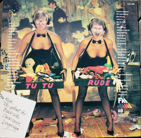 Doug Mulray And Ken Sterling : 2 Rude (LP, Album)