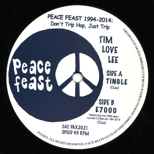 Tim Love Lee* : Tingle / E7000 (12", Single)