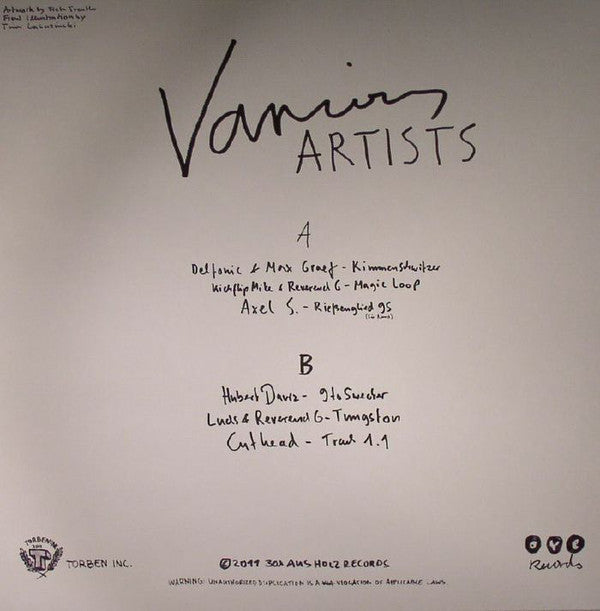 Various : Box Aus Holz 001 Lost Tracks (12", Ltd)