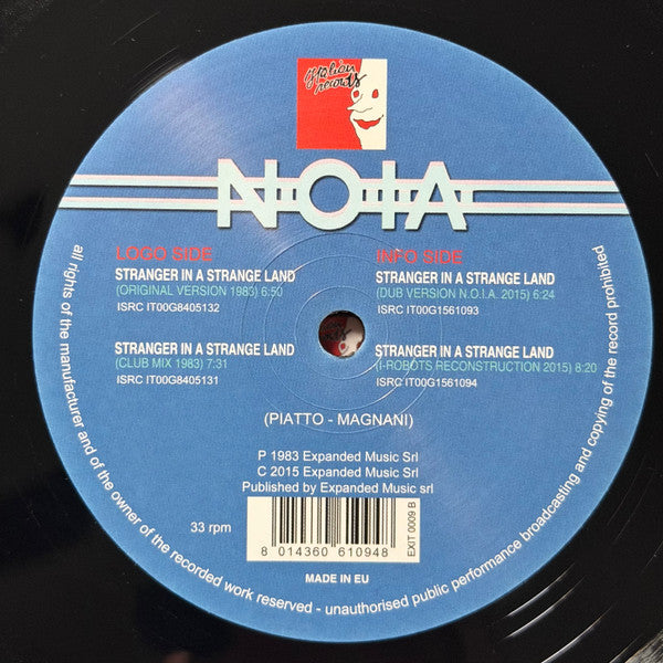 N.O.I.A. : Stranger In A Strange Land (12", RM)