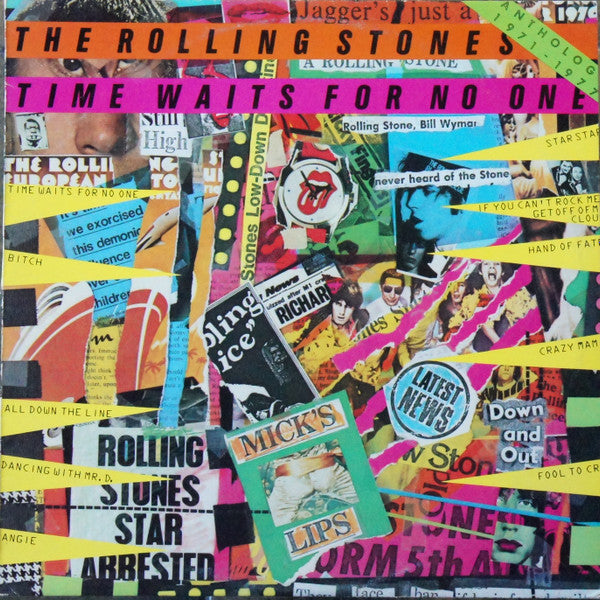 The Rolling Stones : Time Waits For No One (Anthology 1971-1977) (LP, Comp)