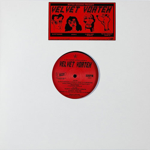 DJ Fett Burger, Jayda G & Sleep D : Velvet Vortex (12")