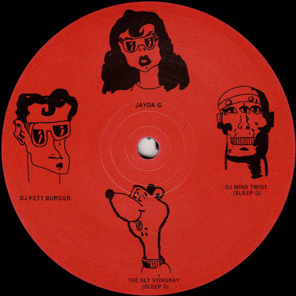 DJ Fett Burger, Jayda G & Sleep D : Velvet Vortex (12")