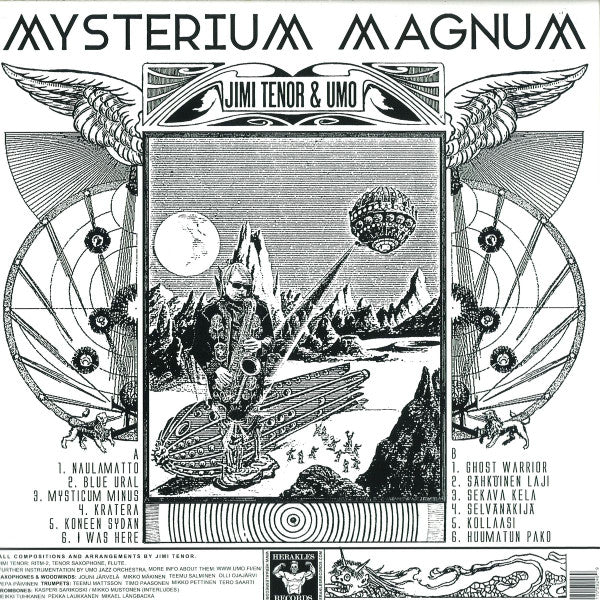 Jimi Tenor & Umo Jazz Orchestra : Mysterium Magnum (LP, Album, Whi)