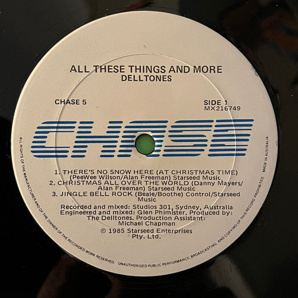The Delltones : All These Things And More (12", EP)