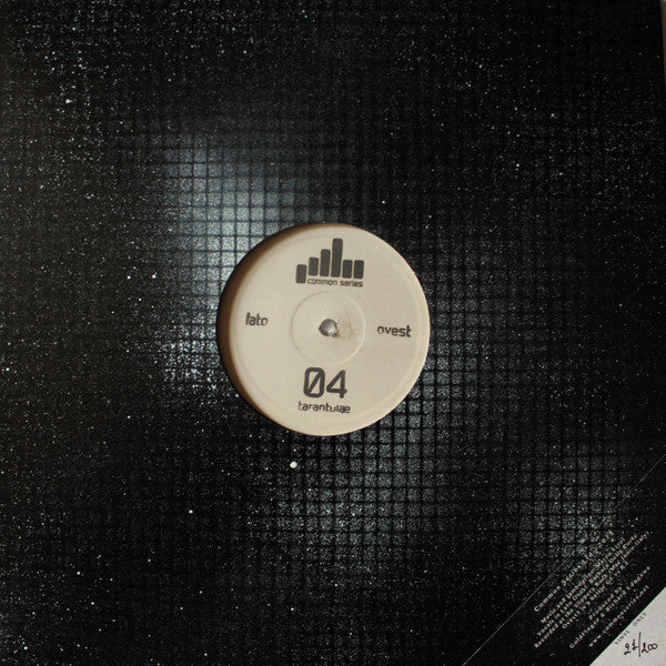 Common Series : CS 04 (TARANTULAE) (12", Ltd, Num, 140)
