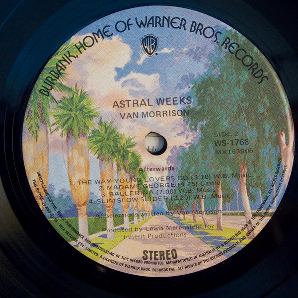 Van Morrison : Astral Weeks (LP, Album, RE)
