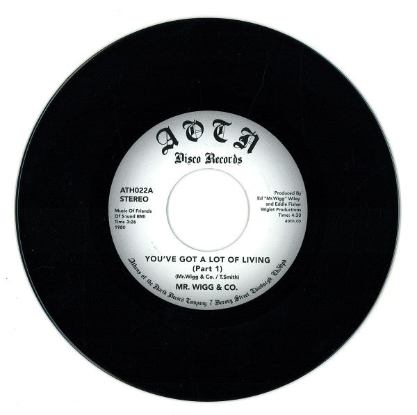 Mr. Wigg & Co. : You've Got A Lot Of Living (7", Single, RE)