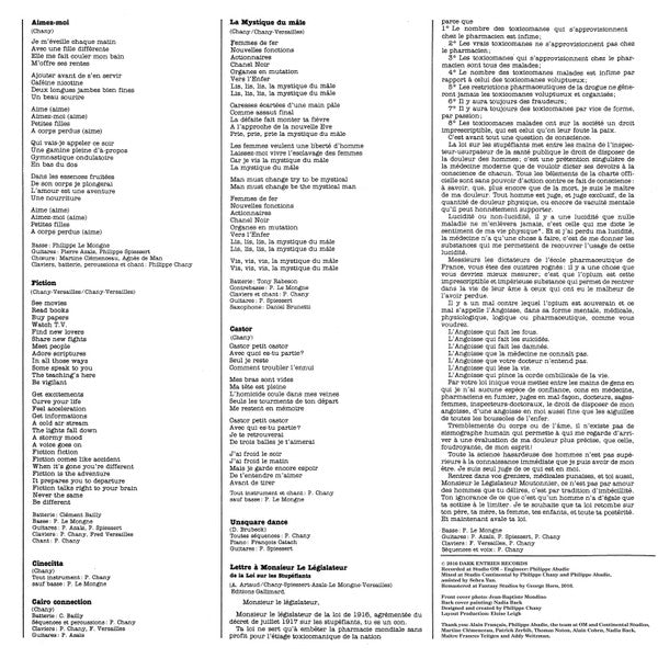 Philippe Chany : Rive Gauche (LP, Album, RE, RM)