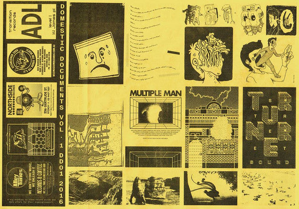 Various : Domestic Documents Vol. 1 (2xLP, Album, Comp)