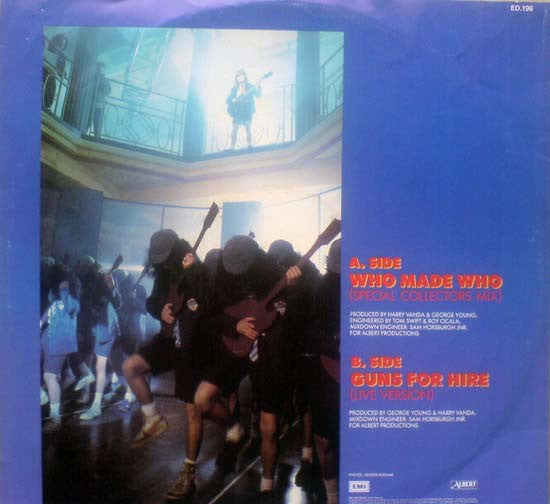AC/DC : Who Made Who (Special Collectors Mix) (12", Pic)