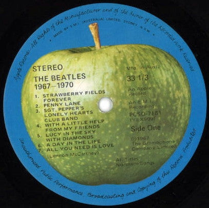 The Beatles : 1967-1970 (2xLP, Comp)