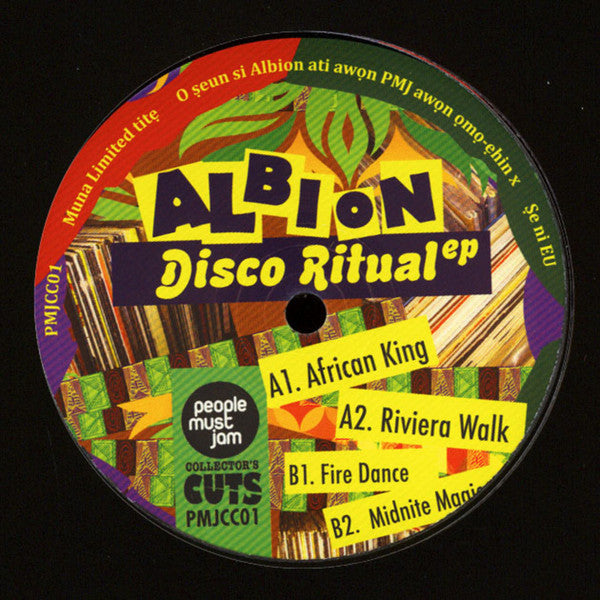 Albion Venables : Disco Ritual EP (12", EP, Unofficial)