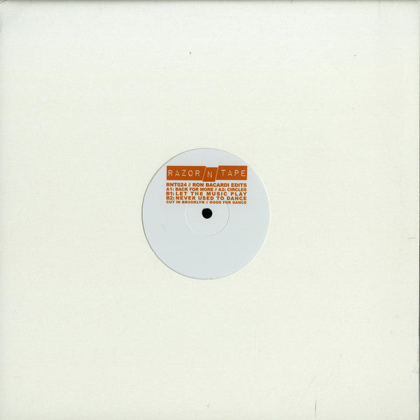 Ron Bacardi (2) : Ron Bacardi Edits (12")