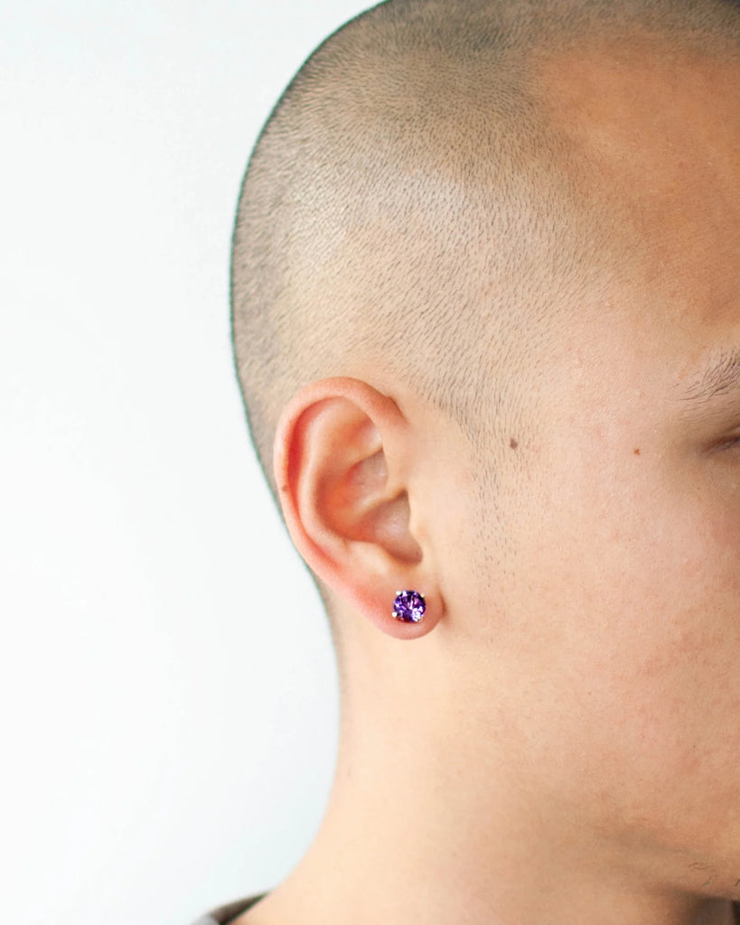 Amethyst Stud