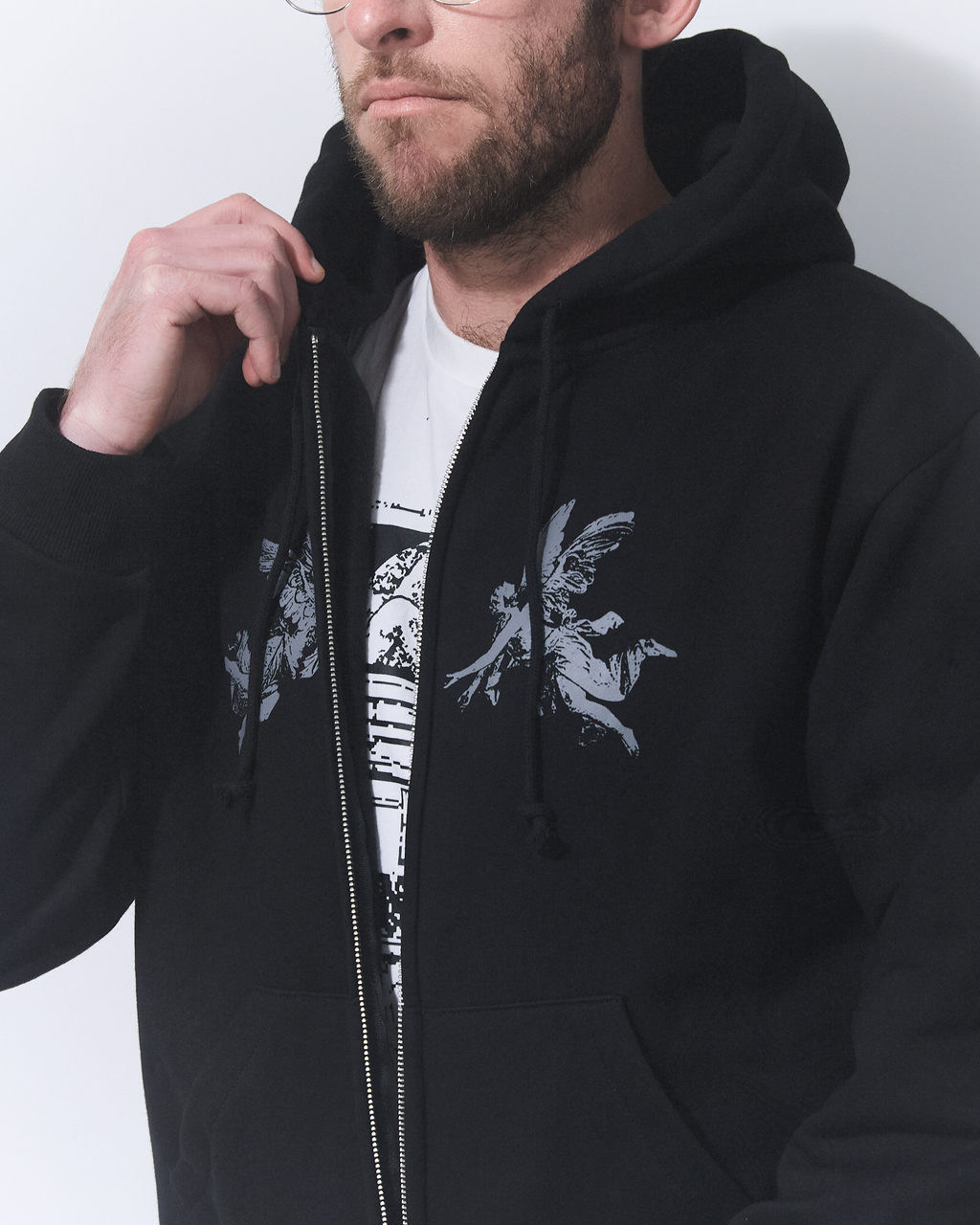 Angel Zip Hood