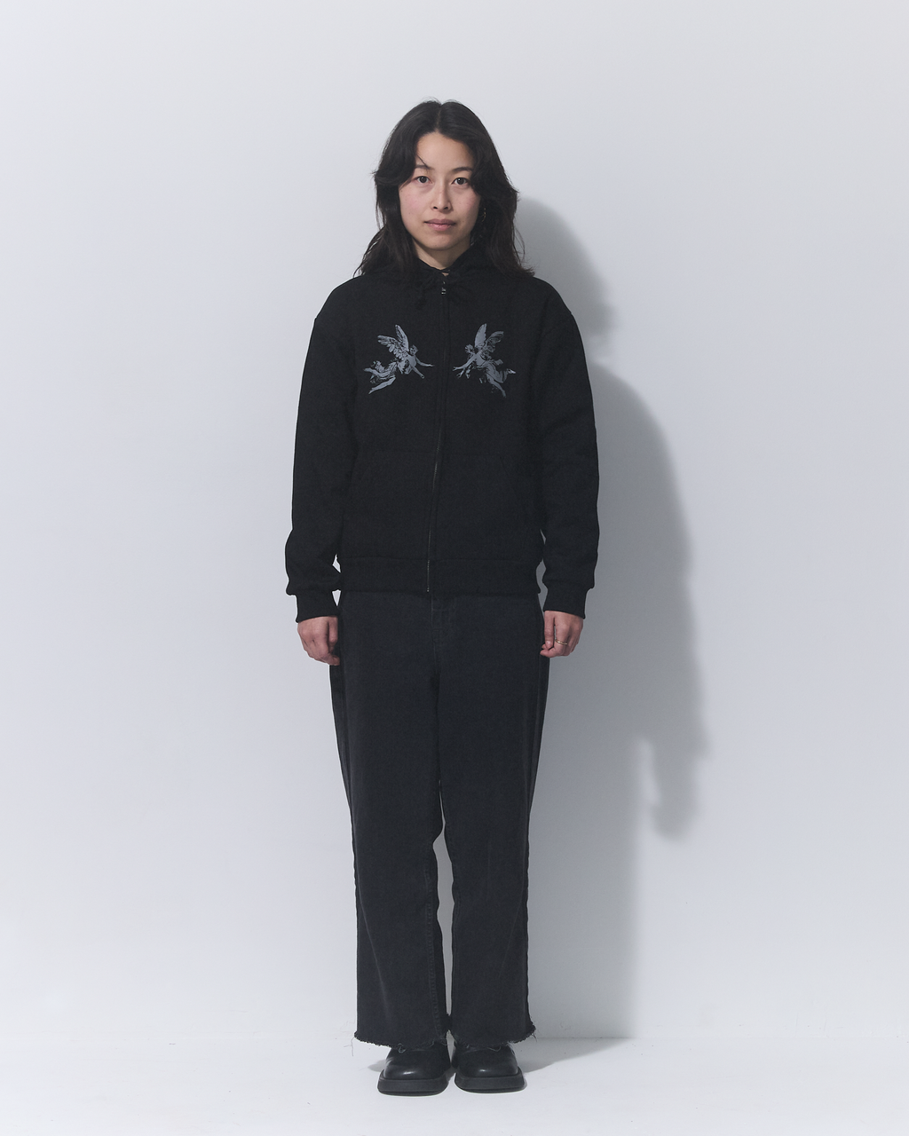 Angel Zip Hood