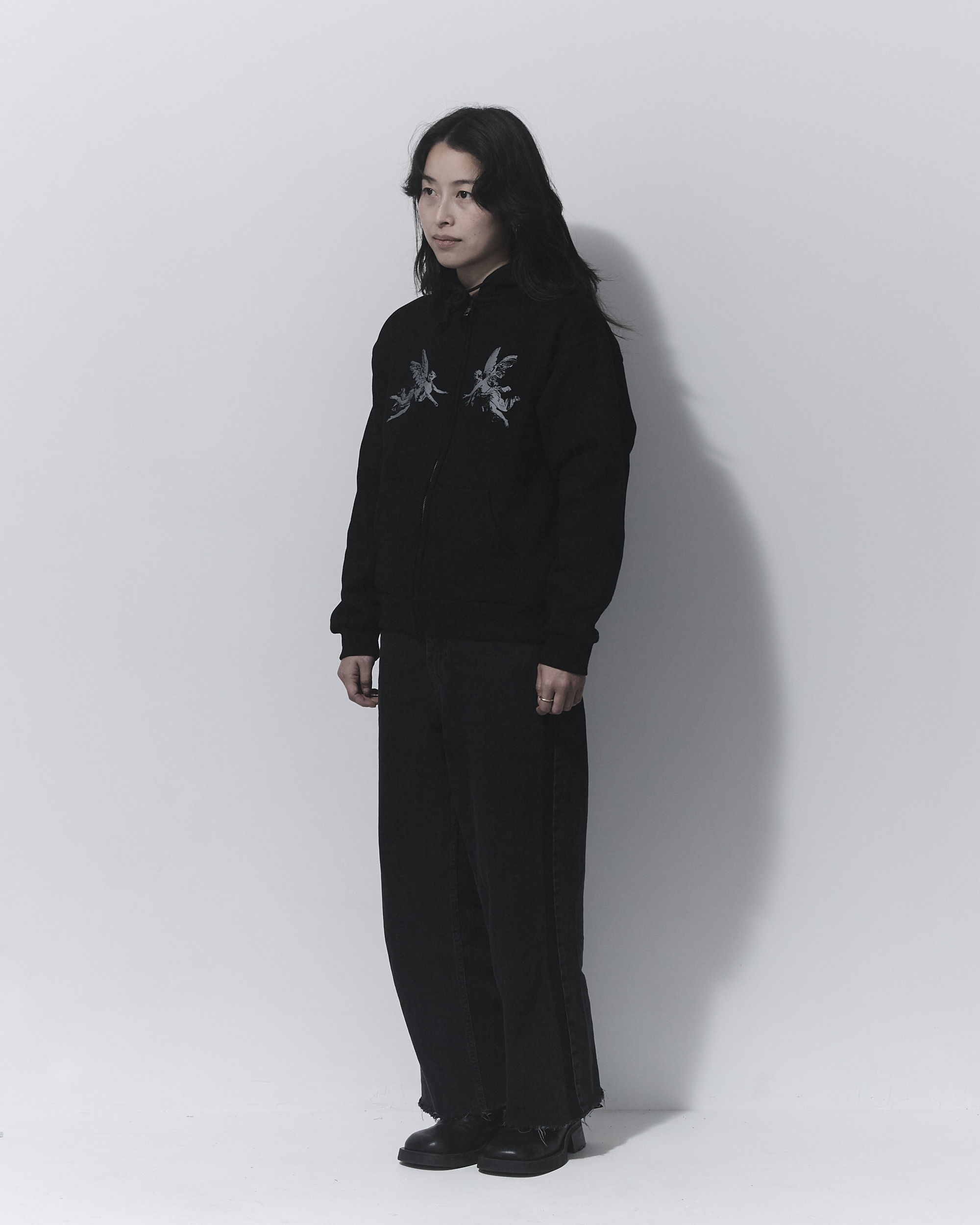 Angel Zip Hood