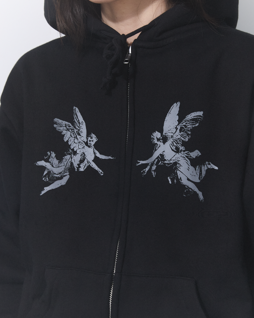 Angel Zip Hood