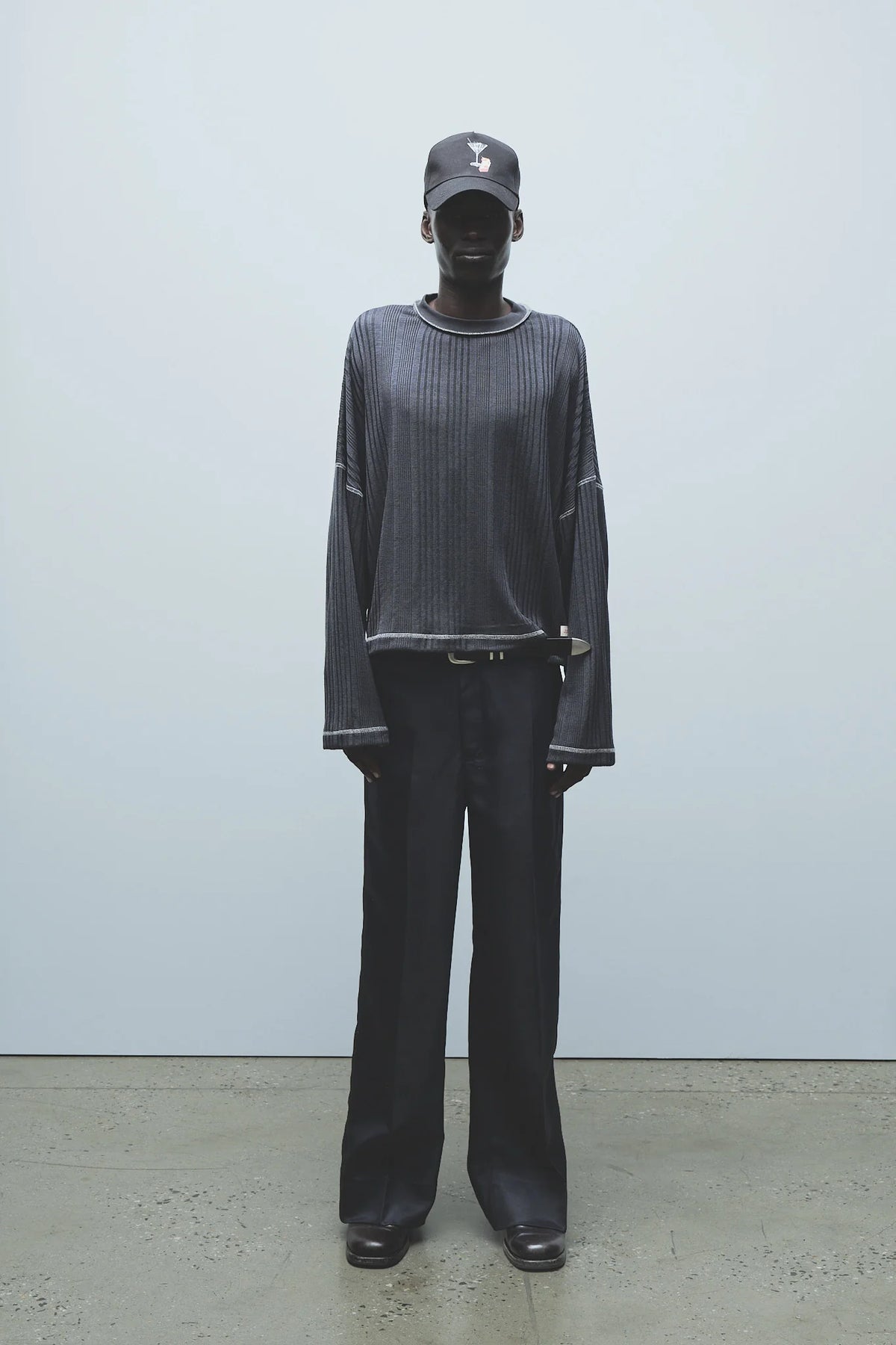 Drainpipe Bootcut Suit Pant