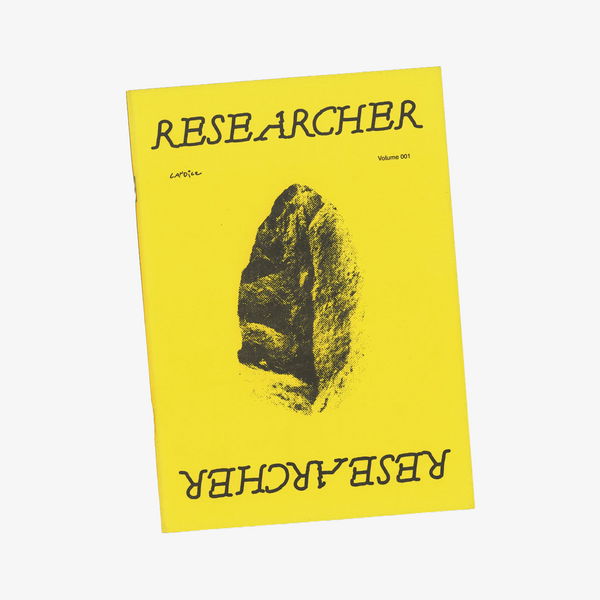 RESEARCHER Zine Vol. 001