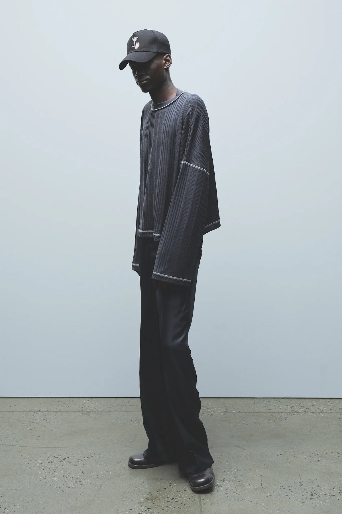 Channel Rib LS Tee