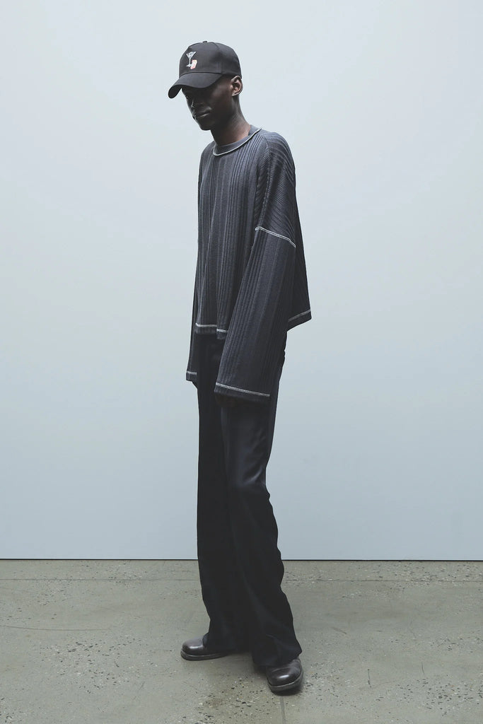 Channel Rib LS Tee