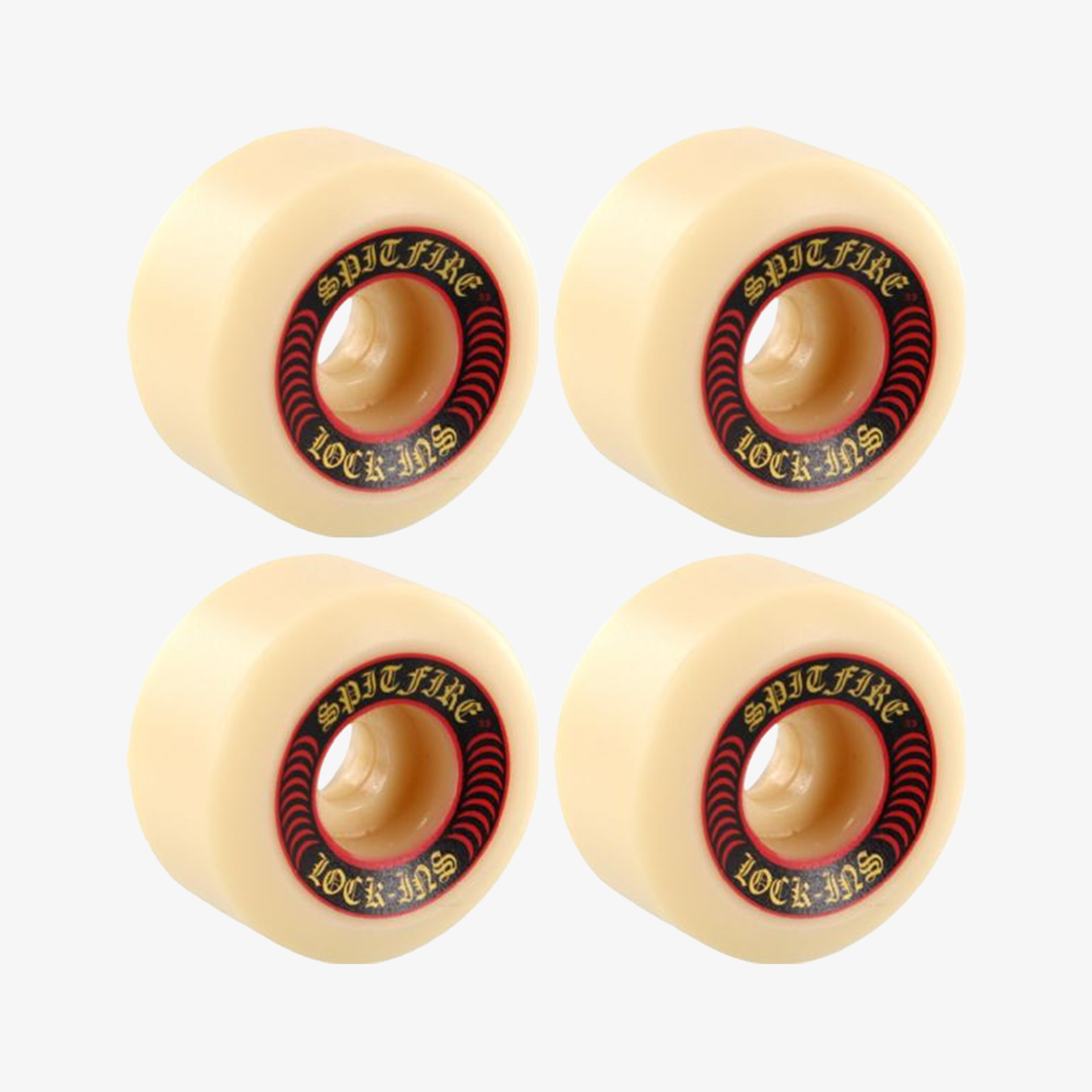 F4 Lock Ins 53MM 101D Wheels