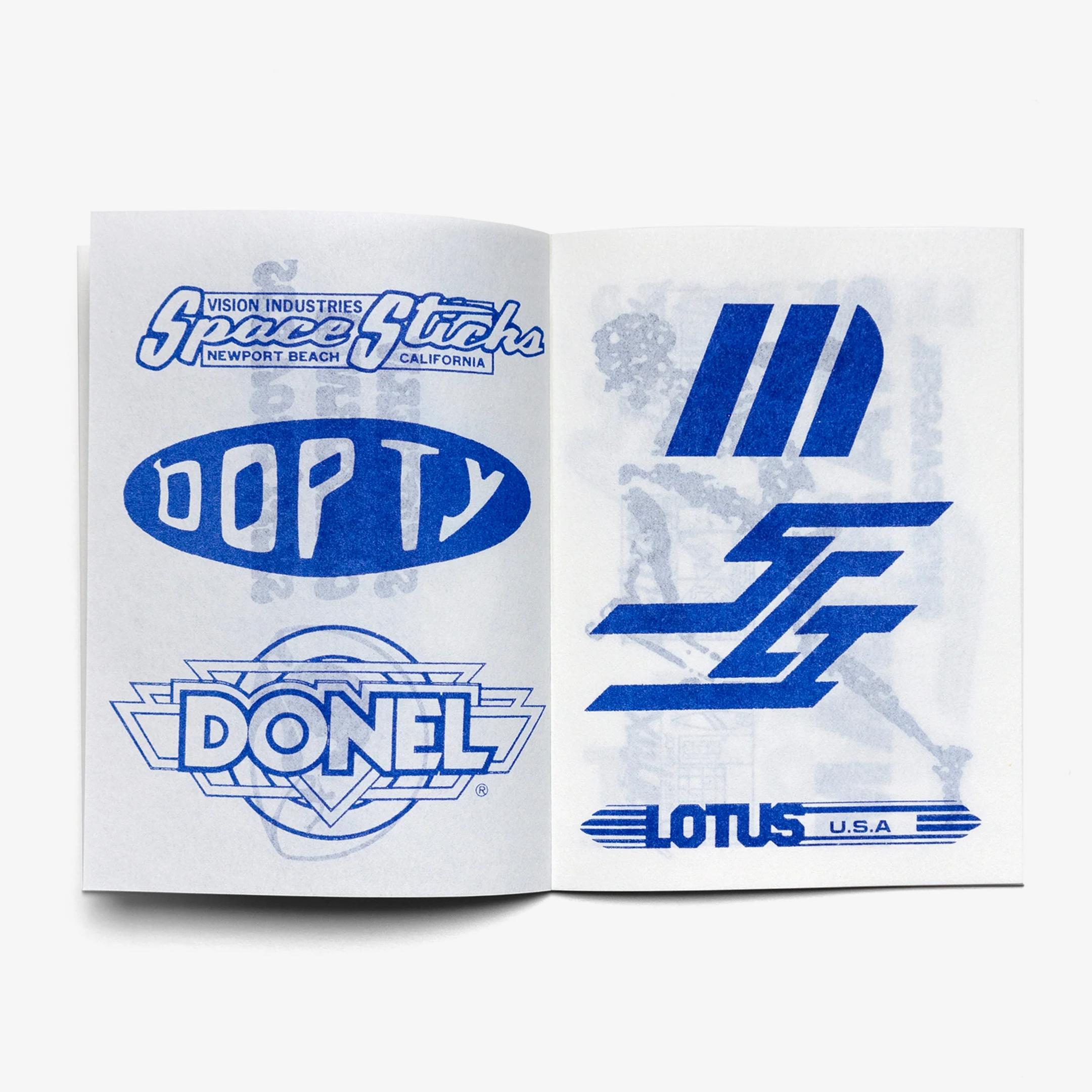 FREE WHEELIN' - EARLY SKATEBOARD COMPANY LOGOS