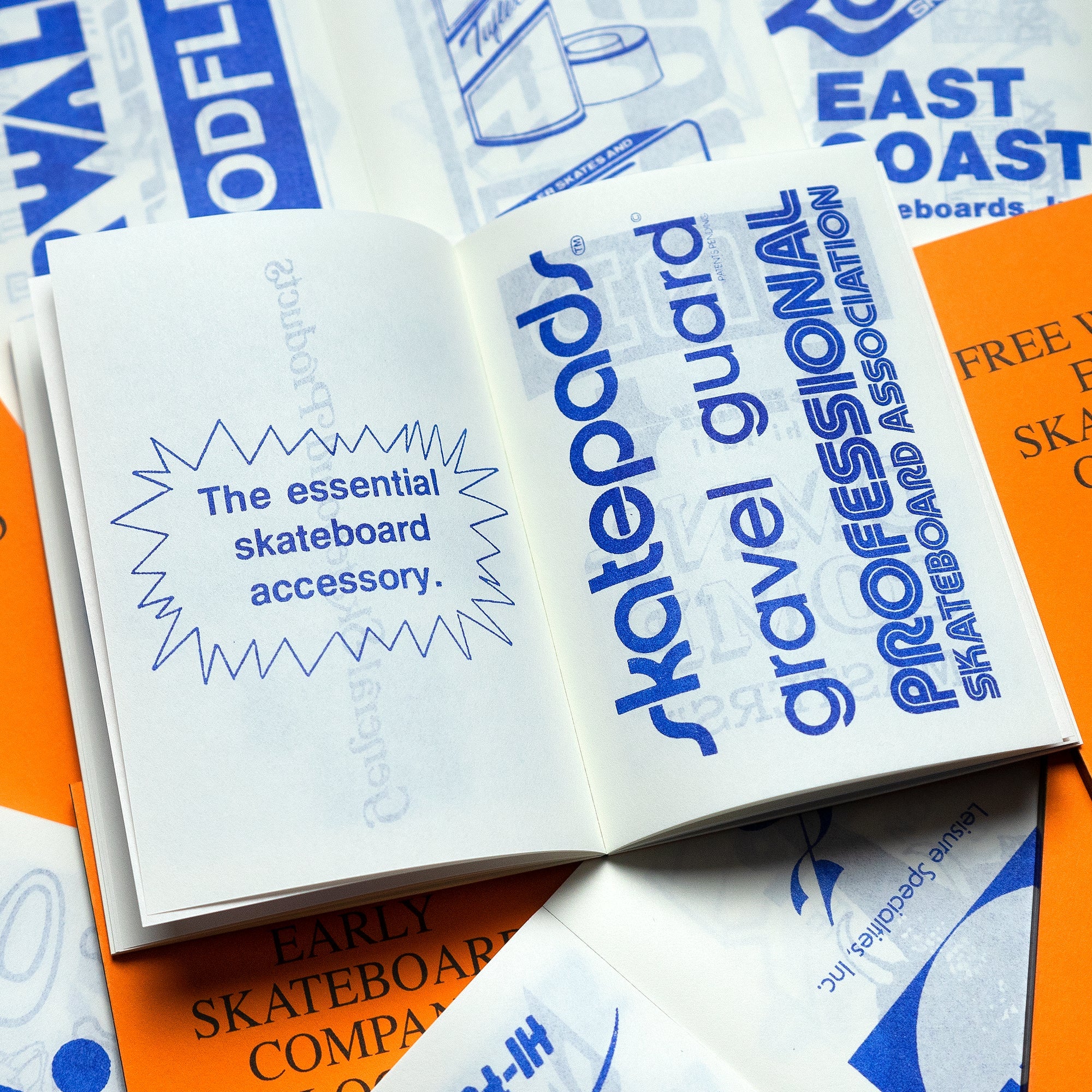 FREE WHEELIN' - EARLY SKATEBOARD COMPANY LOGOS