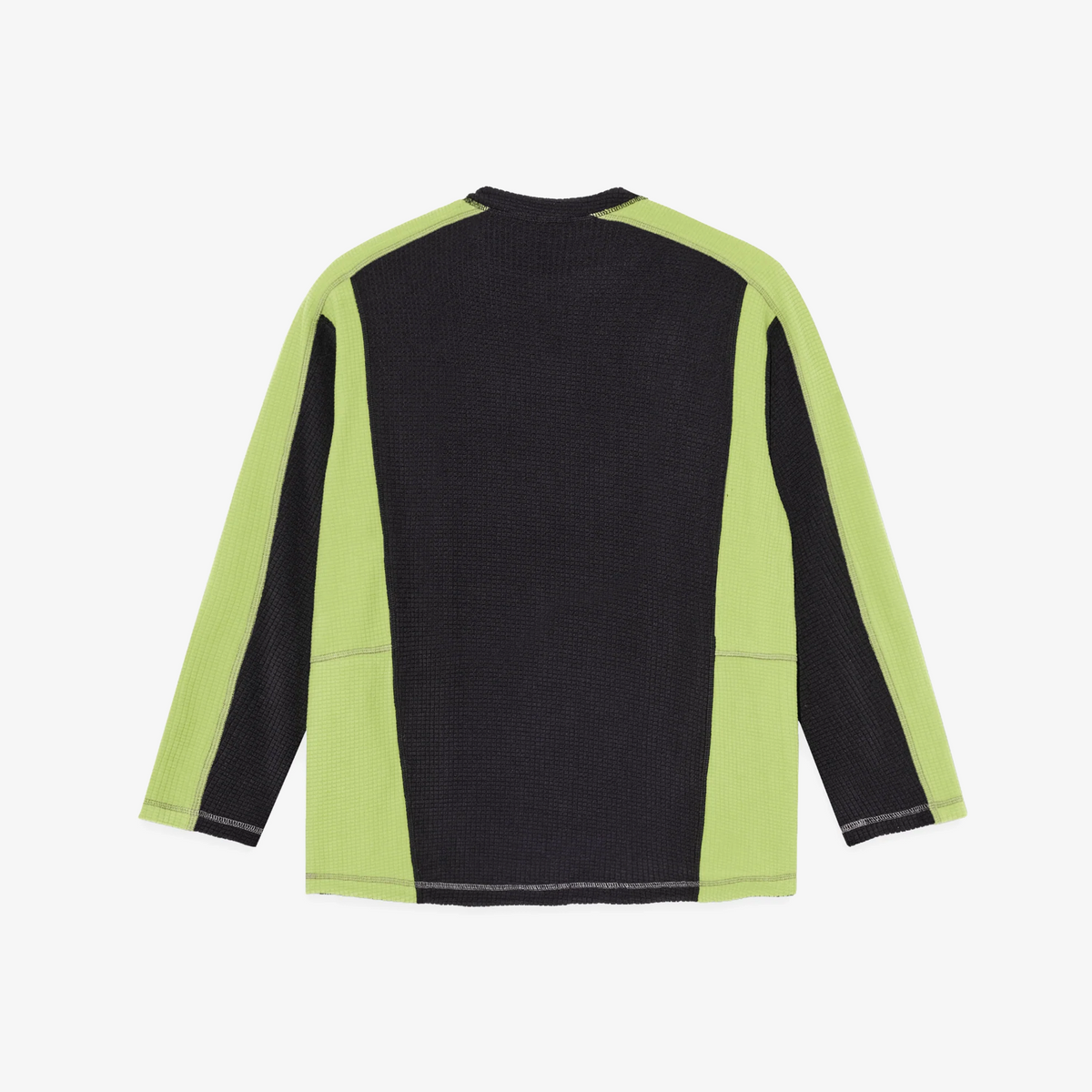 Grid Fleece Sweater