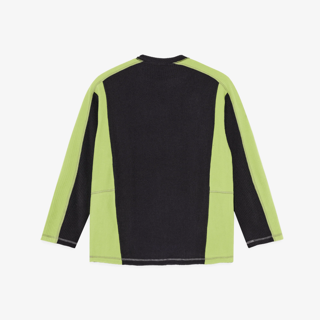 Grid Fleece Sweater