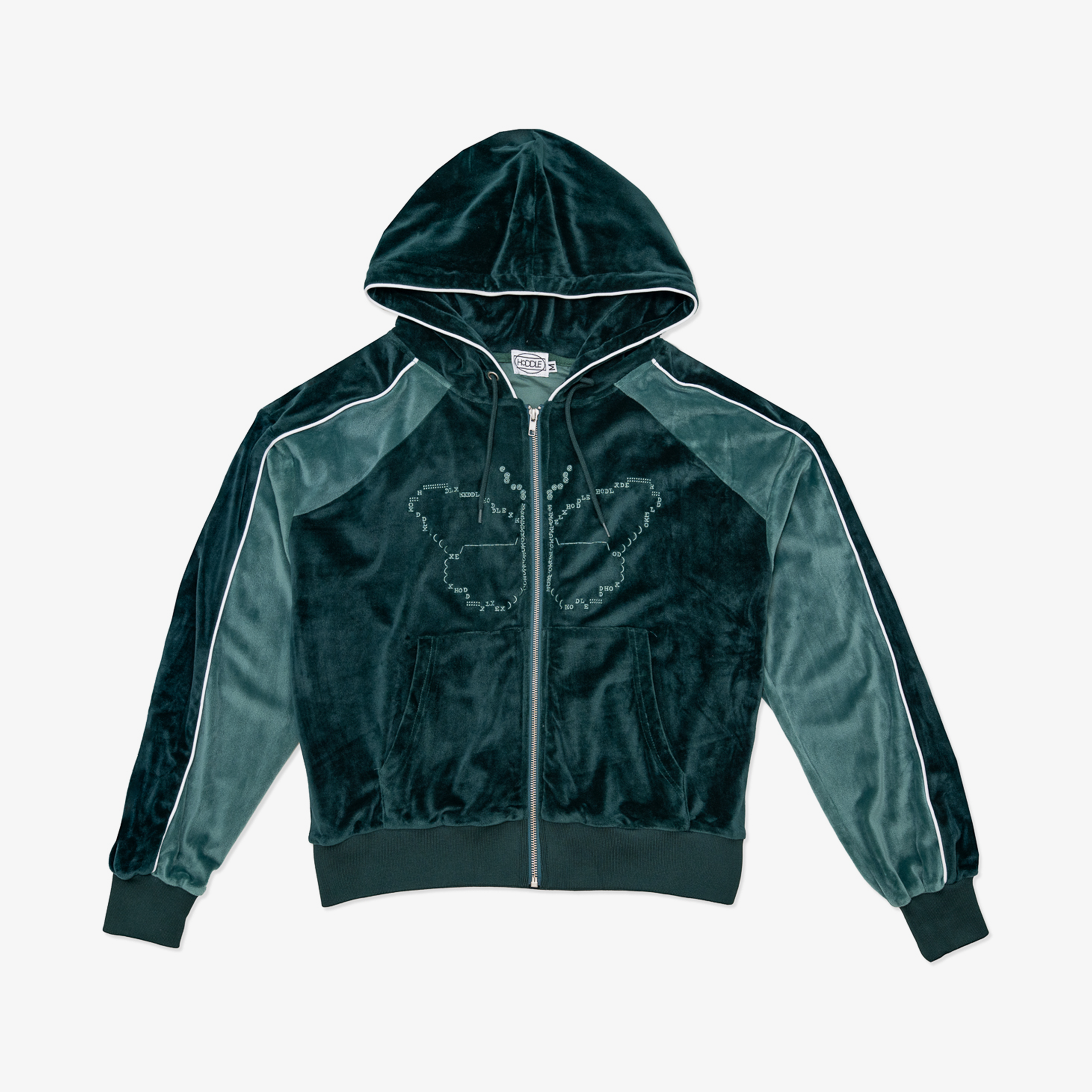 Butterfly Code Track Top Green