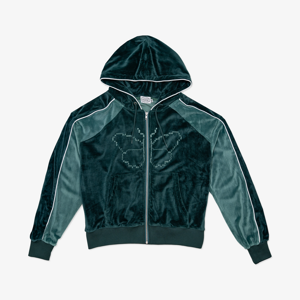 Butterfly Code Track Top Green