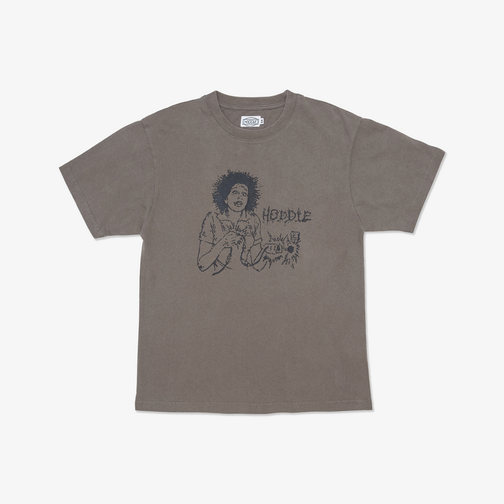 Hoddle Shock Tee Faded Black