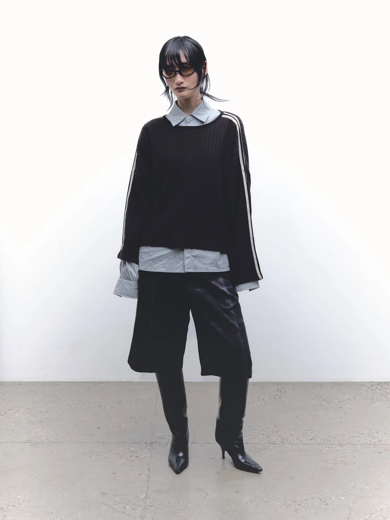 Panel Trim Knit