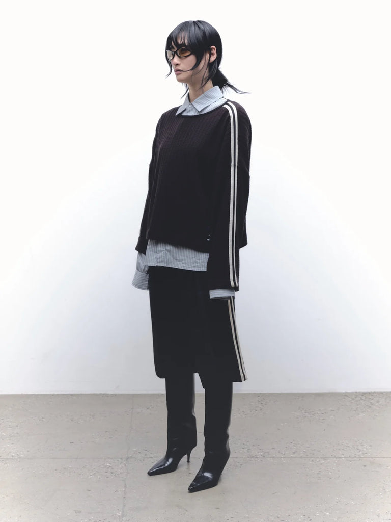 Panel Trim Knit