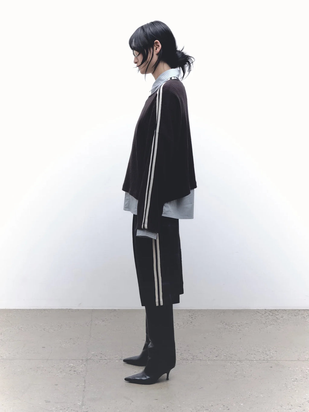 Panel Trim Knit
