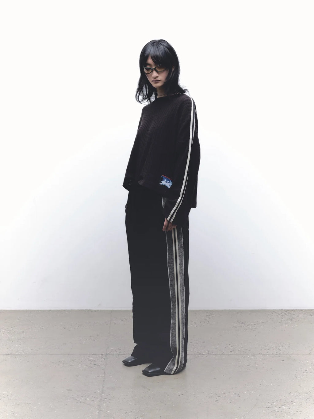 Panel Trim Knit