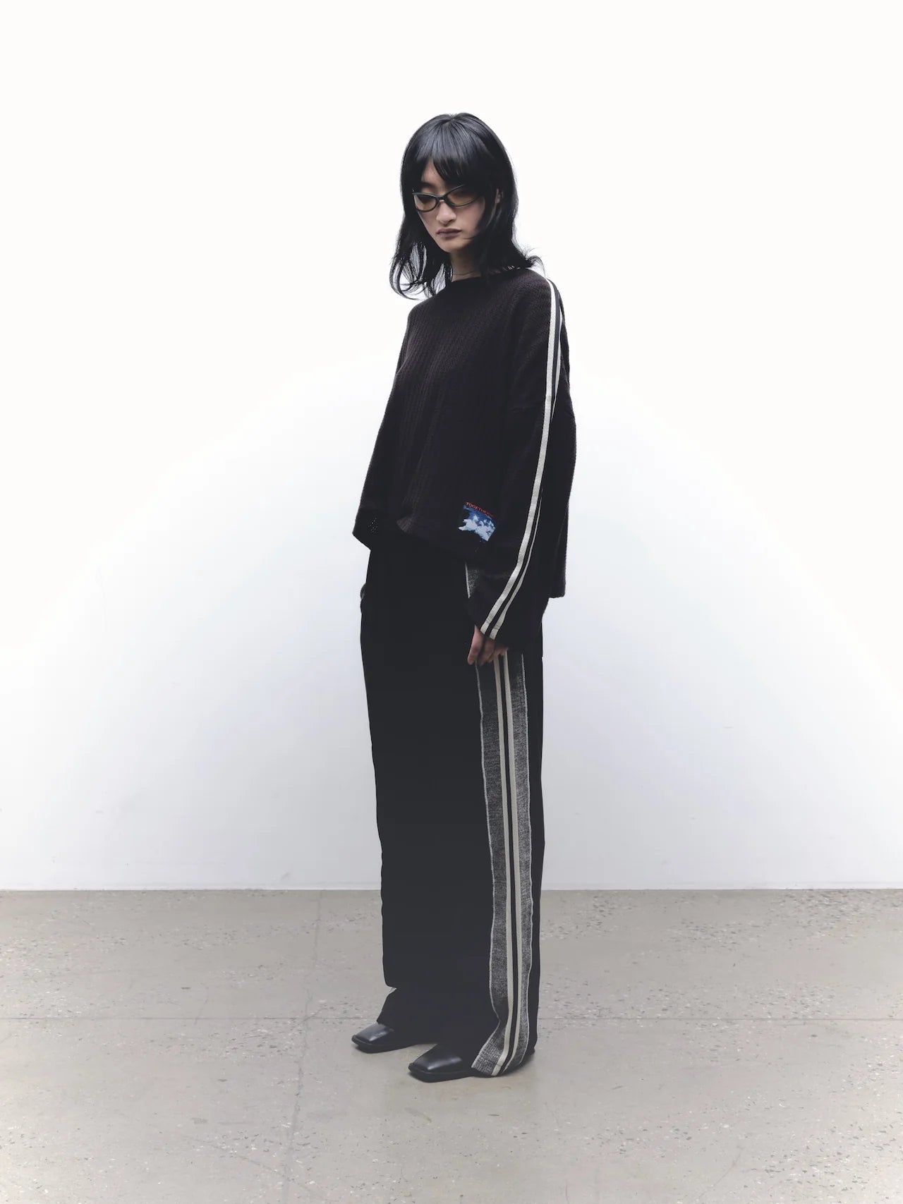 Panel Trim Knit