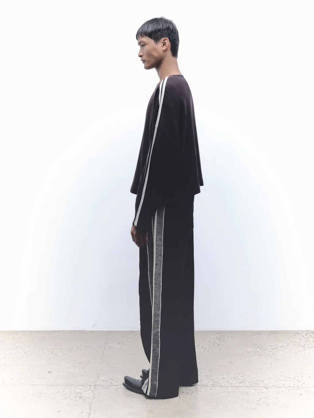 Panel Trim Knit