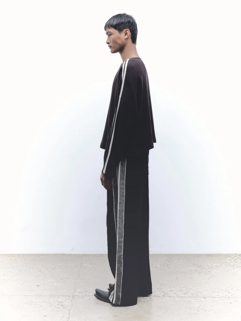 Panel Trim Knit