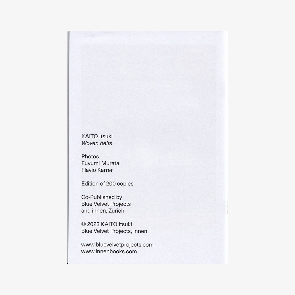 KAITO Itsuki - Woven belts