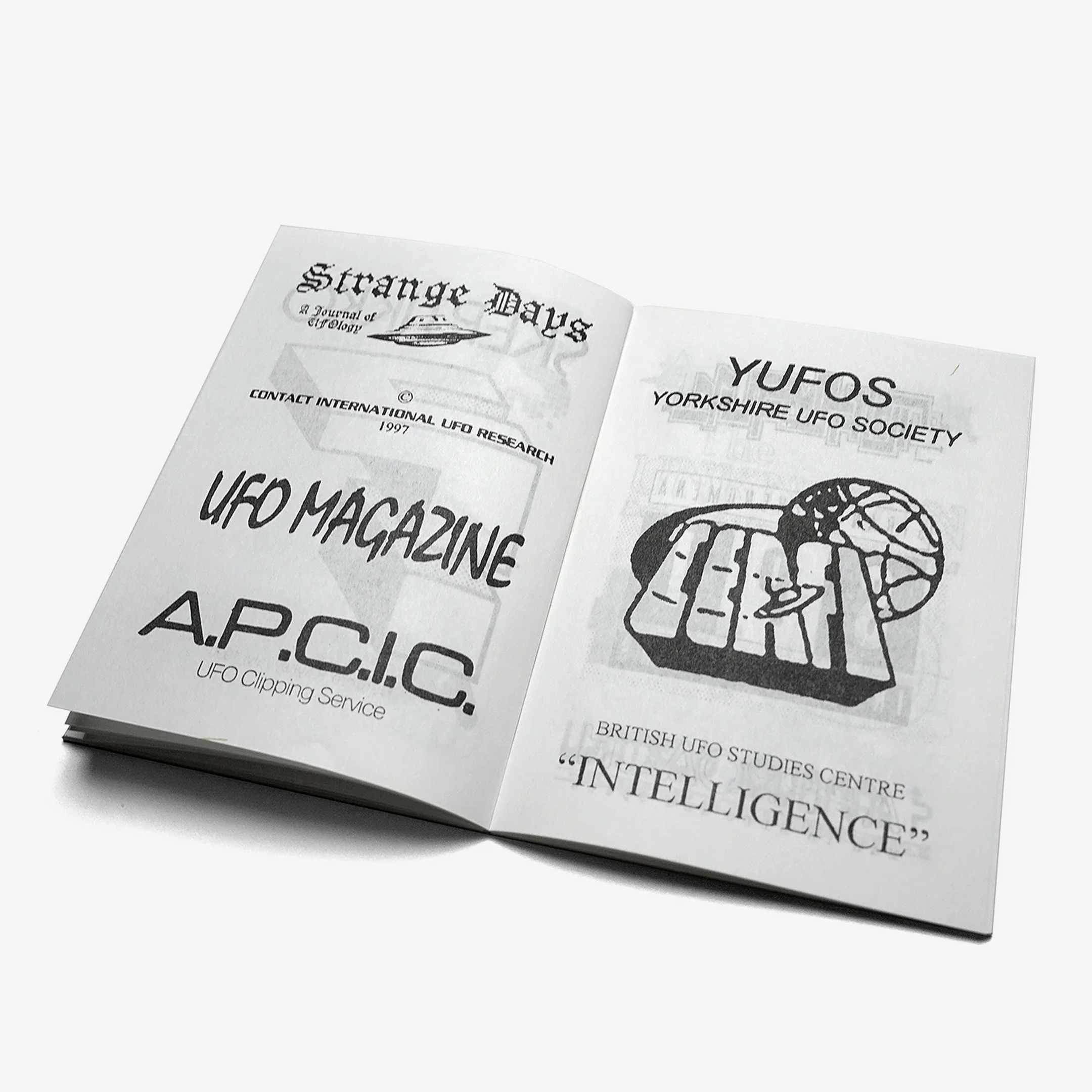 LOGOS FROM THE UFOLOGY SCENE